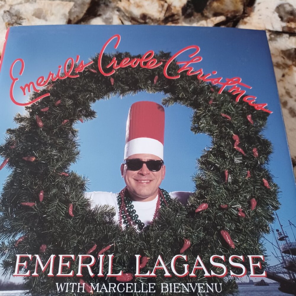 NWT EMERIL LAGASSE'S CREOLE CHRISTMAS RECEIPE COOKBOOK